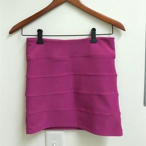 Hot pink guess skirt thick material